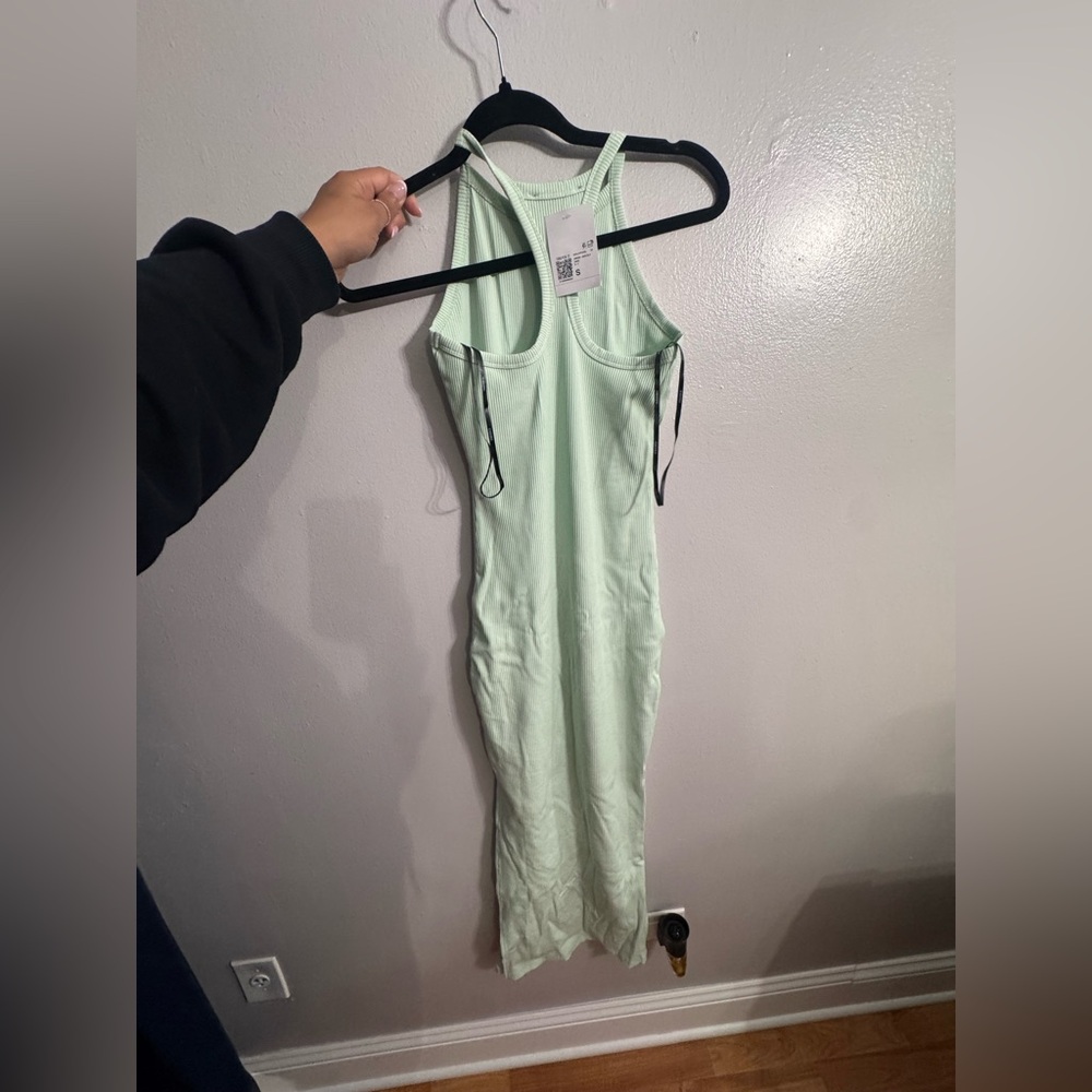 Forever 21 Light Green Ribbed Top